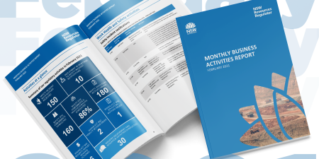 Photo of the February 2021 business activities report