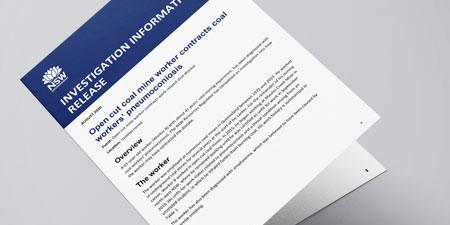Photo of Investigation Information Release