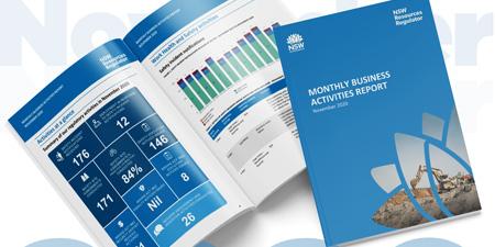 Photo of November 2020 monthly business activities report