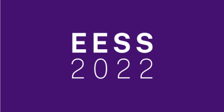 Text that reads "EESS 2022" on a purple background.