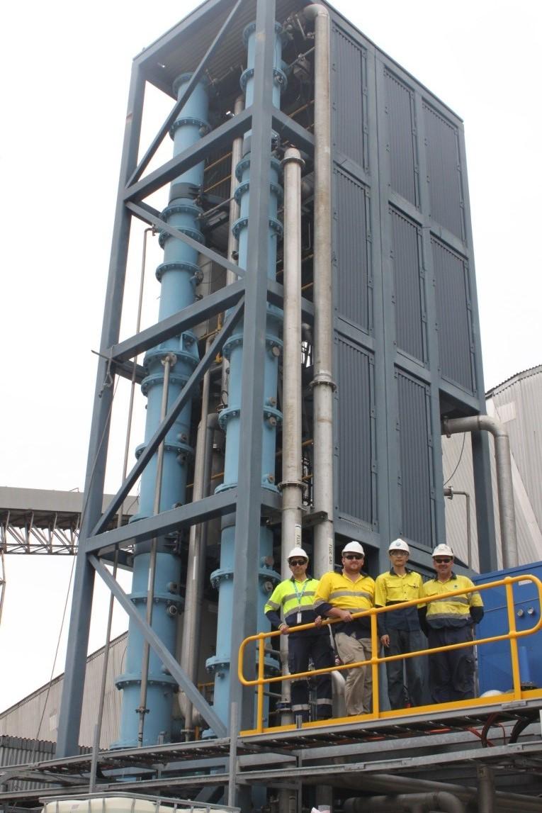 PCC pilot plant Vales Point