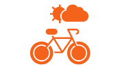 Bicycle icon.