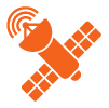 Satellite icon.