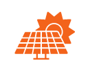 Solar PV icon.