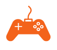 Game controller icon.